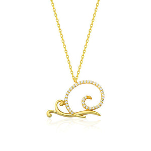 Snail Necklace NSA103